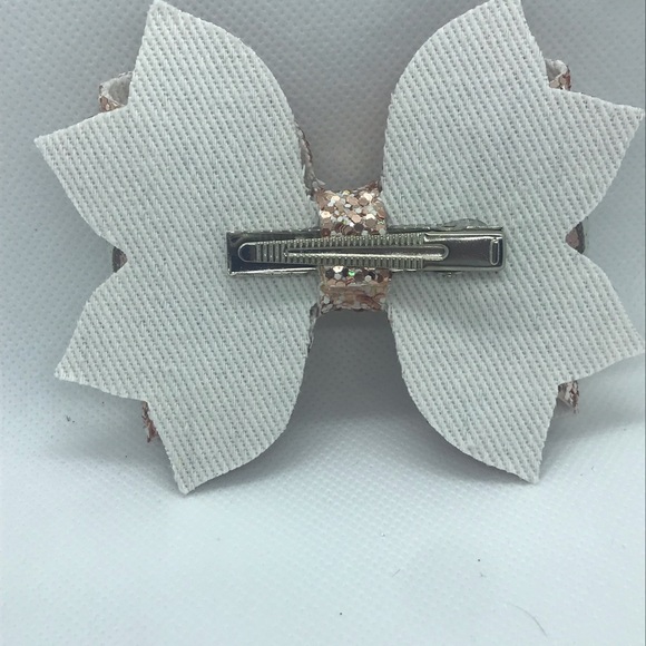 Christmas Holiday Gingerbread Cookie Hair Bow - Picture 8 of 8